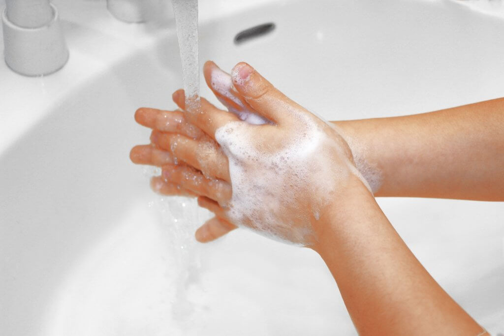 手をよく洗う(感染症予防対策)